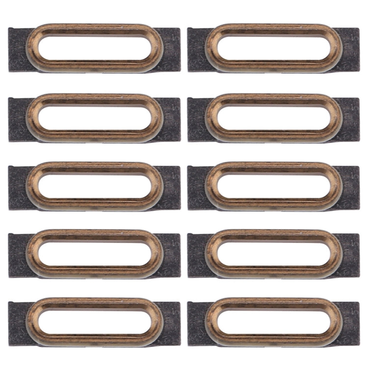 10 PCS for iPhone 7 Charging Port Retaining Brackets(Gold) - Others by PMC TechLife | Online Shopping South Africa | PMC TechLife