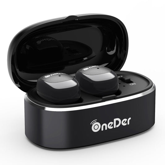 Oneder W11 True TWS Wireless Bluetooth Earphones Earbuds Stereo Headset(Black) - TWS Earphone by OneDer | Online Shopping South Africa | PMC Jewellery | Buy Now Pay Later Mobicred