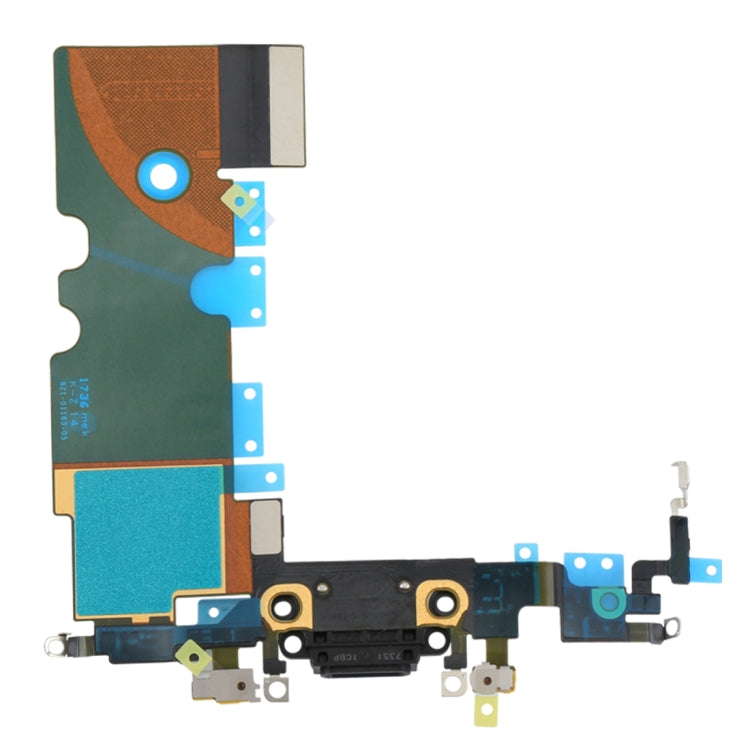 Charging Port Flex Cable for iPhone 8 (Black) - free shipping - PMC TechLife - Order now!