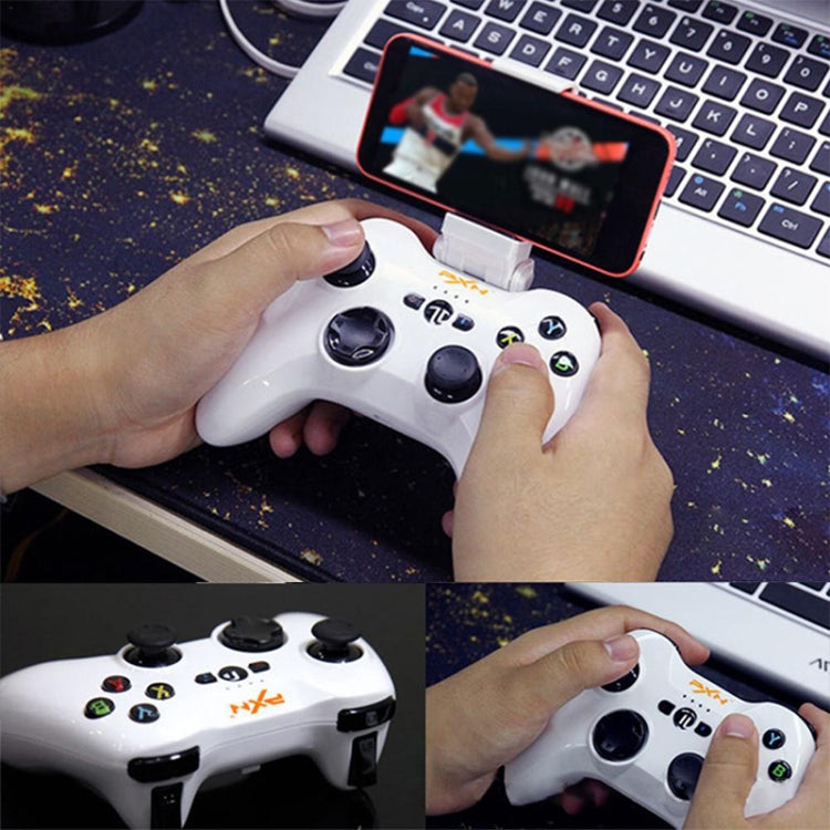 PXN PXN-6603 MFI Mobile Phone Wireless Bluetooth Game Handle Controller, Compatible with iOS System(White) - Controller Gamepad by PXN | Online Shopping South Africa | PMC Jewellery