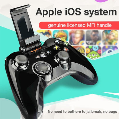 PXN PXN-6603 MFI Mobile Phone Wireless Bluetooth Game Handle Controller, Compatible with iOS System(White) - Controller Gamepad by PXN | Online Shopping South Africa | PMC Jewellery