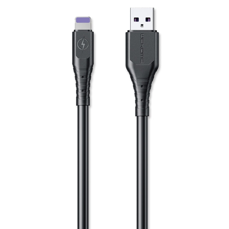 WK WDC-152 6A 8 Pin Fast Charging Data Cable, Length: 2m (Black) - Normal Style Cable by WK | Online Shopping South Africa | PMC Jewellery