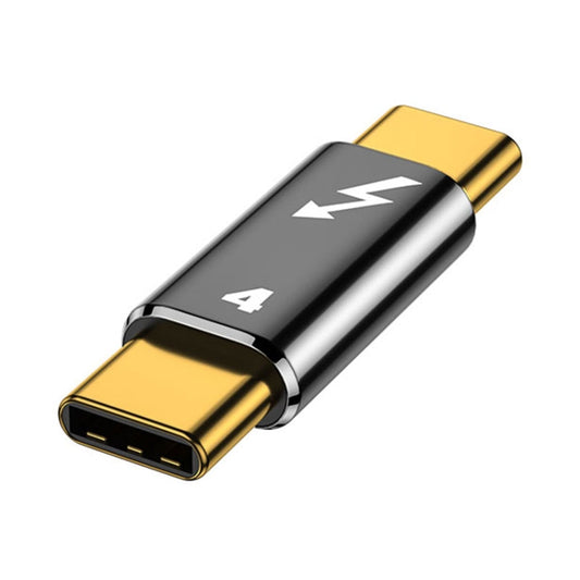 5A USB-C/Type-C to USB-C/Type-C Compatible Thunderbolt 4 Aluminum Alloy Adapter - Type-C Adapter by PMC Jewellery | Online Shopping South Africa | PMC Jewellery