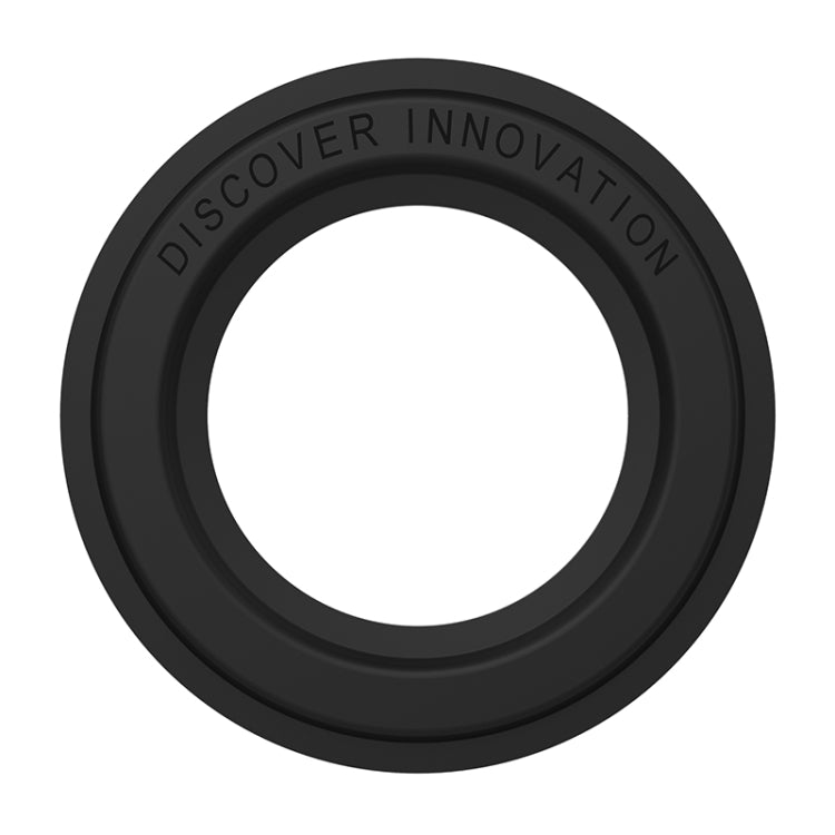 NILLKIN Portable PU Leather Magnetic Ring Sticker (Black) - Hand-Sticking Bracket by NILLKIN | Online Shopping South Africa | PMC TechLife