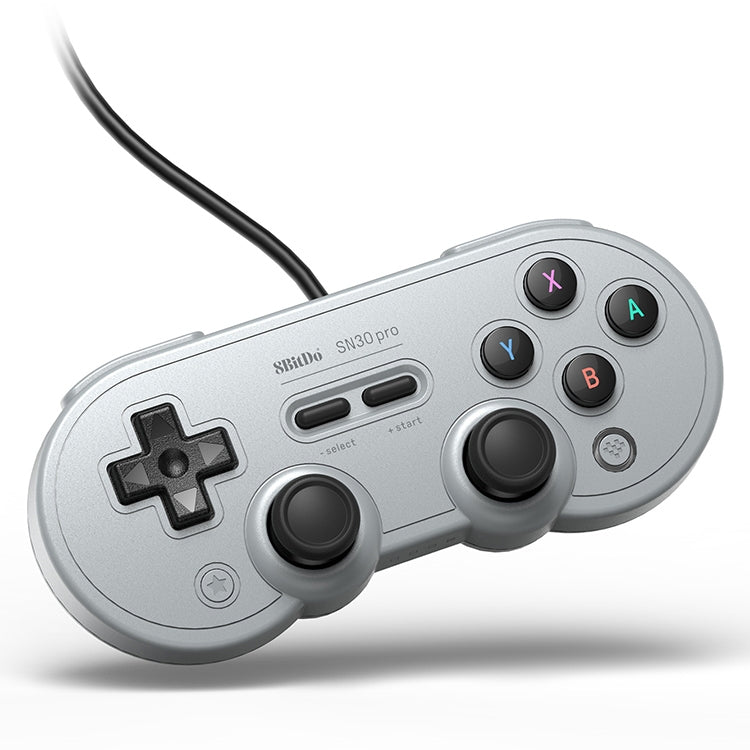 8Bitdo SN30 PRO USB Wired Gamepad Joystick for Swith / Steam / PC(Grey) - Controller Gamepad by 8BitDo | Online Shopping South Africa | PMC TechLife