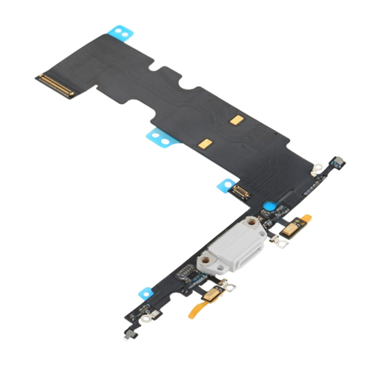 Charging Port Flex Cable for iPhone 8 Plus (White) - iPhone 8 Plus Parts by PMC TechLife | Online Shopping South Africa | PMC TechLife | Buy Now Pay Later Mobicred