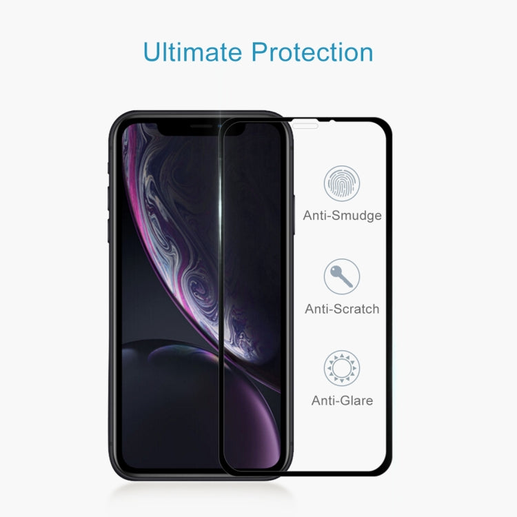 For iPhone 11 / XR 9H  Full Screen Tempered Glass Screen Protector - iPhone XR Tempered Glass by PMC TechLife | Online Shopping South Africa | PMC TechLife
