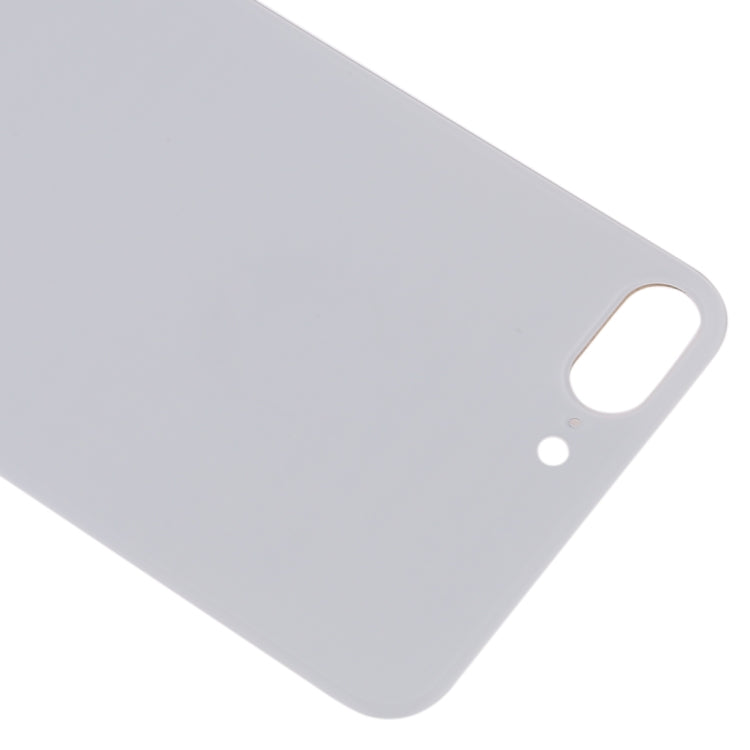 Easy Replacement Big Camera Hole Glass Back Battery Cover with Adhesive for iPhone 8 Plus(White) - free shipping - PMC TechLife - Order now!