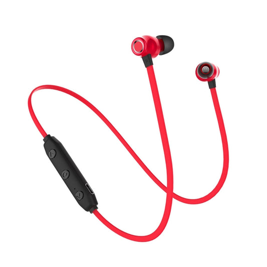 XRM-X5 Sports IPX4 Waterproof Magnetic Earbuds Wireless Bluetooth V4.1 Stereo In-ear Headset, For iPhone, Samsung, Huawei, Xiaomi, HTC and Other Smartphones(Red) - Bluetooth Earphone by PMC Jewellery | Online Shopping South Africa | PMC Jewellery