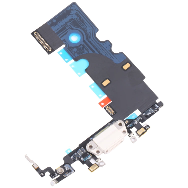 For iPhone SE 2022 3rd Gen Charging Port Flex Cable (White) - SE 3rd Generation Parts by PMC TechLife | Online Shopping South Africa | PMC TechLife