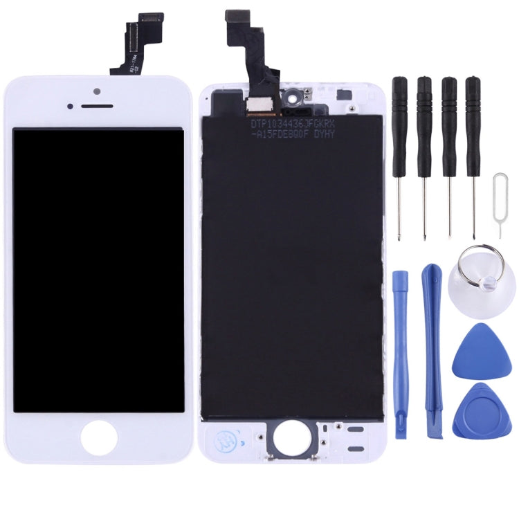 LCD Screen and Digitizer Full Assembly for iPhone SE 2016 / 5SE (White) - free shipping - PMC TechLife - Order now!