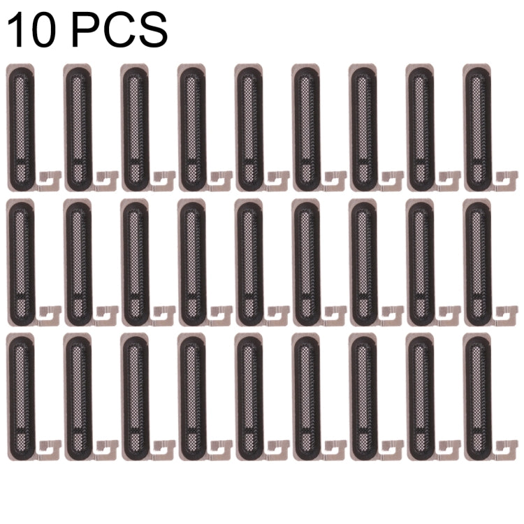 10 PCS Earpiece Receiver Mesh Covers for iPhone X - Metal Parts by PMC TechLife | Online Shopping South Africa | PMC TechLife