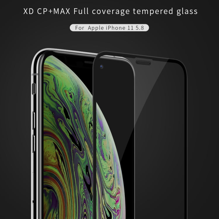 For iPhone 11 Pro / XS / X NILLKIN XD CP+MAX Full Coverage Tempered Glass Screen Protector - iPhone 11 Pro Tempered Glass by NILLKIN | Online Shopping South Africa | PMC Jewellery