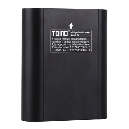 TOMO P4 USB Smart 4 Battery Charger with  Indicator Light for 18650 Li-ion Battery (Black) - Charger & Converter by PMC Jewellery | Online Shopping South Africa | PMC Jewellery