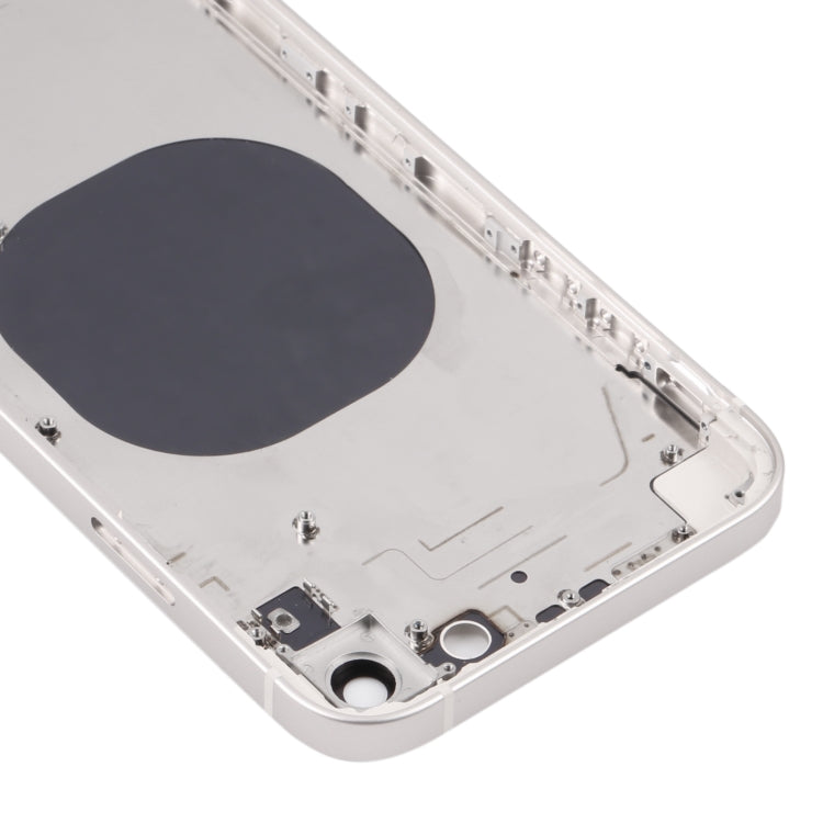 Back Housing Cover with Appearance Imitation of iP13 for iPhone XR(White) - Back Cover by PMC TechLife | Online Shopping South Africa | PMC TechLife