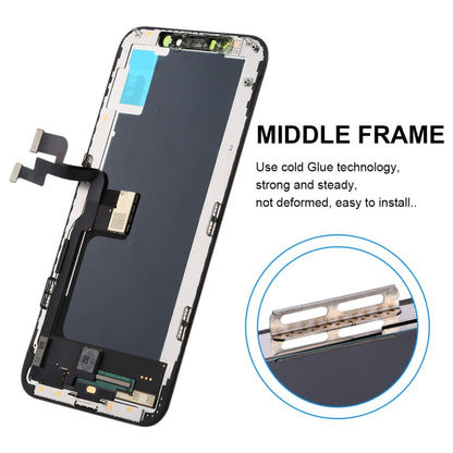 JK TFT LCD Screen for iPhone XS with Digitizer Full Assembly(Black) - LCD Related Parts by PMC Jewellery | Online Shopping South Africa | PMC Jewellery