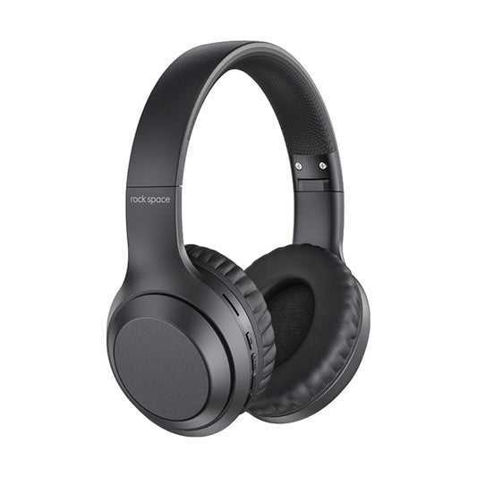 ROCK Space O2 HiFi Bluetooth 5.0 Wireless Headset with Mic, Support TF Card(Black) - Headset & Headphone by ROCK | Online Shopping South Africa | PMC Jewellery | Buy Now Pay Later Mobicred