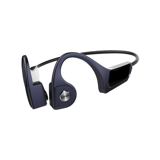 F806 Bluetooth 4.1 Bone Conduction Stereo Bluetooth Earphone(Blue) - Bluetooth Earphone by PMC Jewellery | Online Shopping South Africa | PMC Jewellery