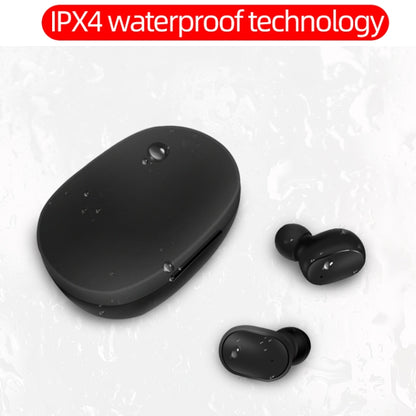 A6S IPX4 Waterproof Bluetooth 5.0 Wireless Bluetooth Earphone with Charging Box, Support for HD Calls & Siri & IOS Power Display(Black) - Bluetooth Earphone by PMC Jewellery | Online Shopping South Africa | PMC Jewellery