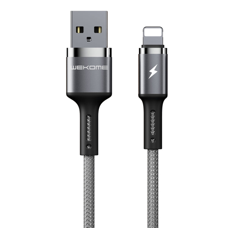 WK WDC-128 3A 8 Pin Kingkong Enjoy Version Charging Data Cable, Length: 1m(Silver) - Normal Style Cable by WK | Online Shopping South Africa | PMC Jewellery