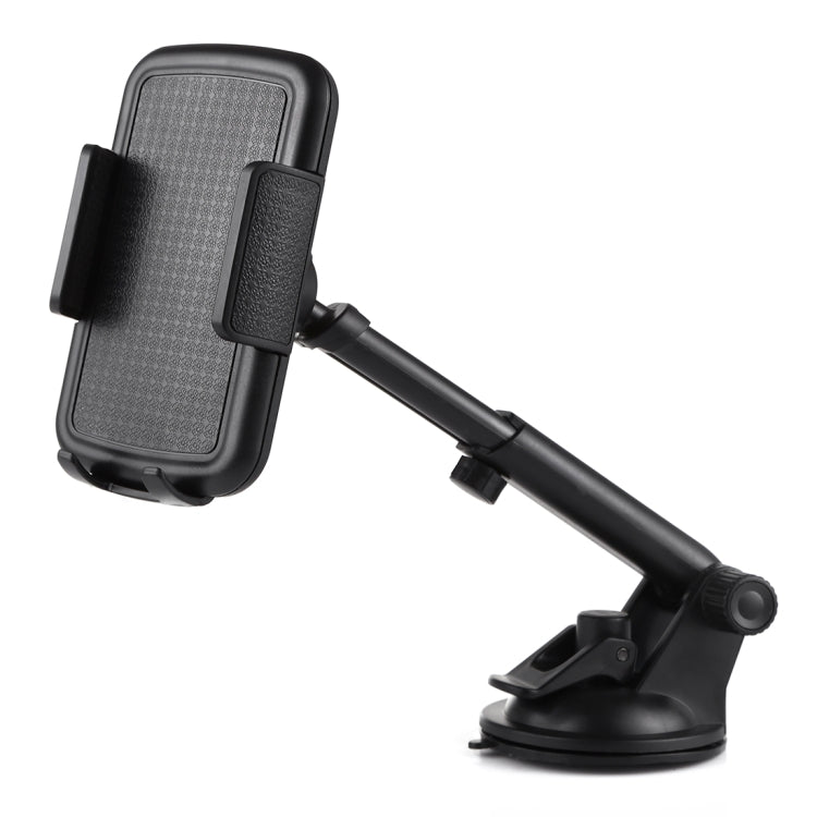 Universal Rotatable Adjustment Car Windshield Mobile Phone Holder with Suction Cup (Black) - Car Holders by PMC TechLife | Online Shopping South Africa | PMC TechLife