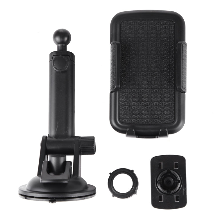 Universal Rotatable Adjustment Car Windshield Mobile Phone Holder with Suction Cup (Black) - Car Holders by PMC TechLife | Online Shopping South Africa | PMC TechLife