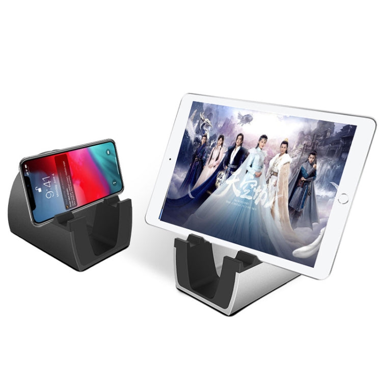 Plastic Version Universal Mobile Phones Tablet PC Desktop Bracket Live Bracket(White) - Desktop Holder by PMC TechLife | Online Shopping South Africa | PMC TechLife