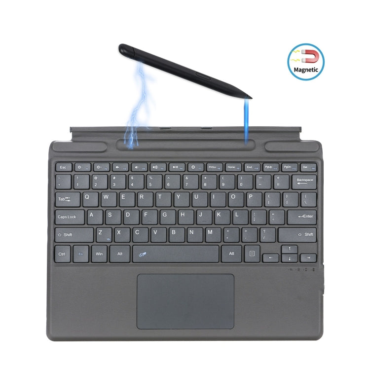 For Microsoft Surface Pro 8 / Pro X Tablet Bluetooth Keyboard Leather Case with Pen Slot - Wireless Keyboard by PMC Jewellery | Online Shopping South Africa | PMC Jewellery