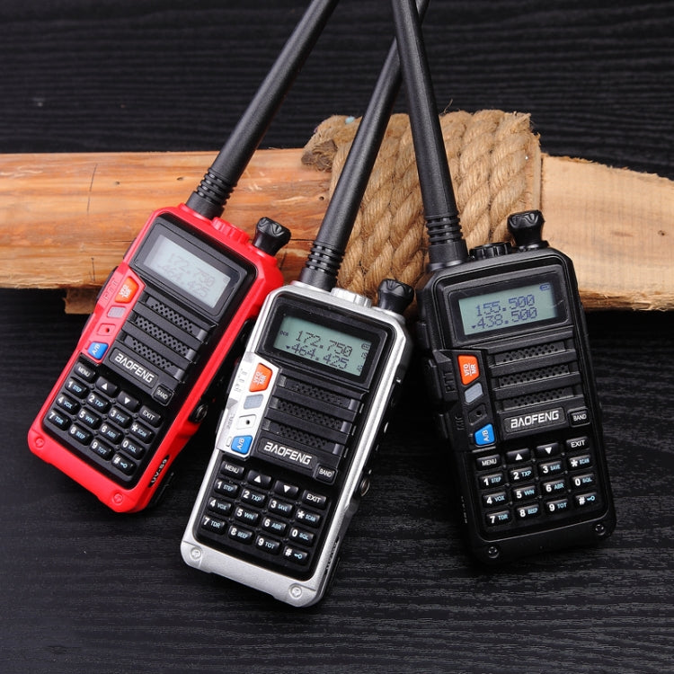 Baofeng BF-UV5R Plus S9 FM Interphone Handheld Walkie Talkie, EU Plug(Black) - free shipping - PMC TechLife - Order now!