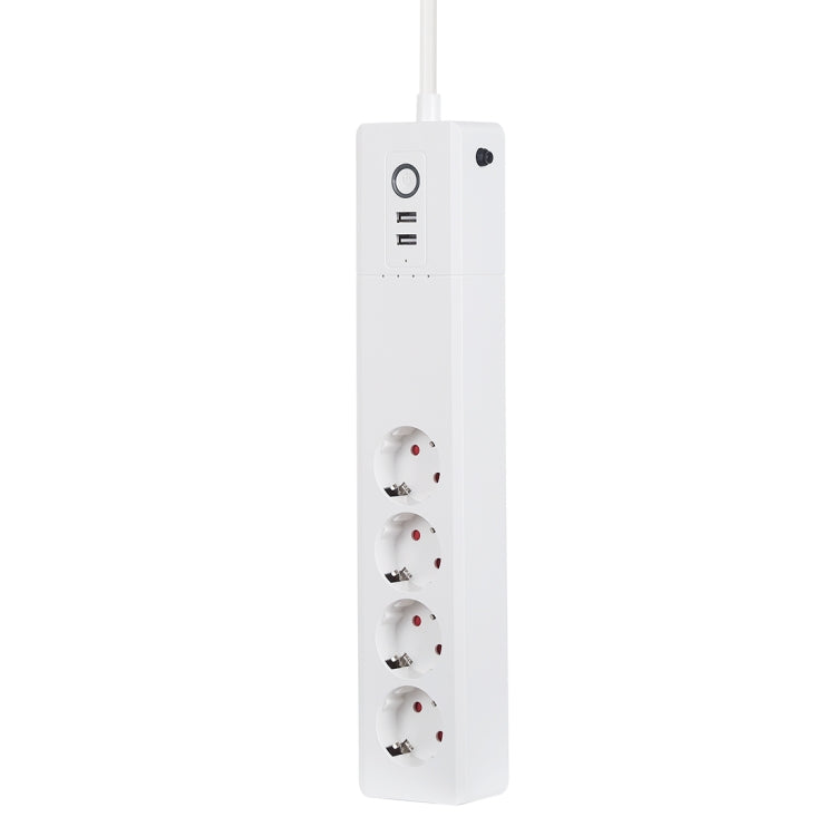 Xenon SM-SO306-2 2 x USB Ports + 4 x EU Plug Jack WiFi Remote Control Smart Power Socket Works with Alexa & Google Home, Cable Length: 1.5m, AC 110-240V, EU Plug - Smart Socket by PMC Jewellery | Online Shopping South Africa | PMC Jewellery