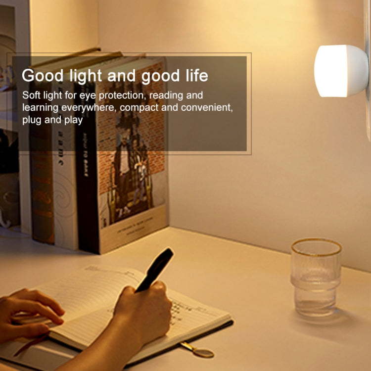 5V 5730 LED USB Mini Night Light(Warm White) - USB Light by PMC TechLife | Online Shopping South Africa | PMC TechLife | Buy Now Pay Later Mobicred