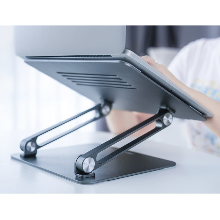 NILLKIN ProDesk Adjustable Aluminum Alloy Laptop Notebook Stand Holder (Grey) - MacBook Holder by NILLKIN | Online Shopping South Africa | PMC Jewellery