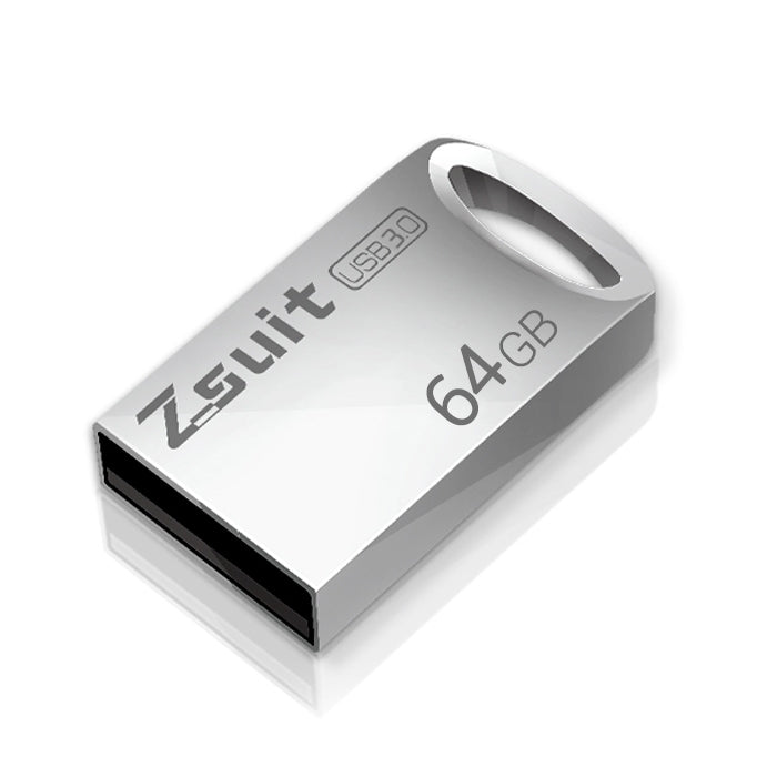 Zsuit 64GB USB 3.0 Mini Metal Ring Shape USB Flash Disk - USB Flash Drives by PMC TechLife | Online Shopping South Africa | PMC TechLife