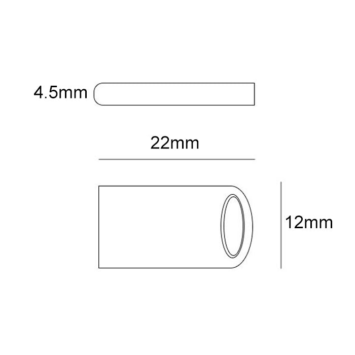 Zsuit 64GB USB 3.0 Mini Metal Ring Shape USB Flash Disk - USB Flash Drives by PMC TechLife | Online Shopping South Africa | PMC TechLife