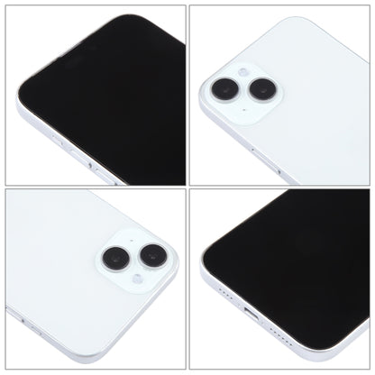 For iPhone 15 Plus Black Screen Non-Working Fake Dummy Display Model (White) - For iPhone & iPad by PMC Jewellery | Online Shopping South Africa | PMC Jewellery