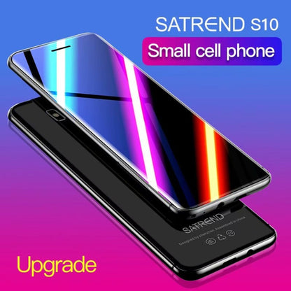 SATREND S10 Card Mobile Phone, 2.4 inch Touch Screen, MTK6261D, Support Bluetooth, FM, GSM, Dual SIM(Pink) - SATREND by SATREND | Online Shopping South Africa | PMC Jewellery