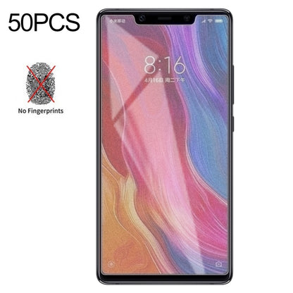 50 PCS Non-Full Matte Frosted Tempered Glass Film for Xiaomi Mi 8 SE, No Retail Package -  by PMC Jewellery | Online Shopping South Africa | PMC Jewellery