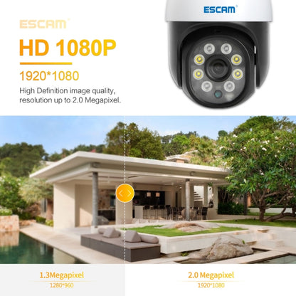 ESCAM PT207 HD 1080P WiFi IP Camera, Support Two Way Audio / Motion Detection / Night Vision / TF Card - Wireless Camera by ESCAM | Online Shopping South Africa | PMC Jewellery