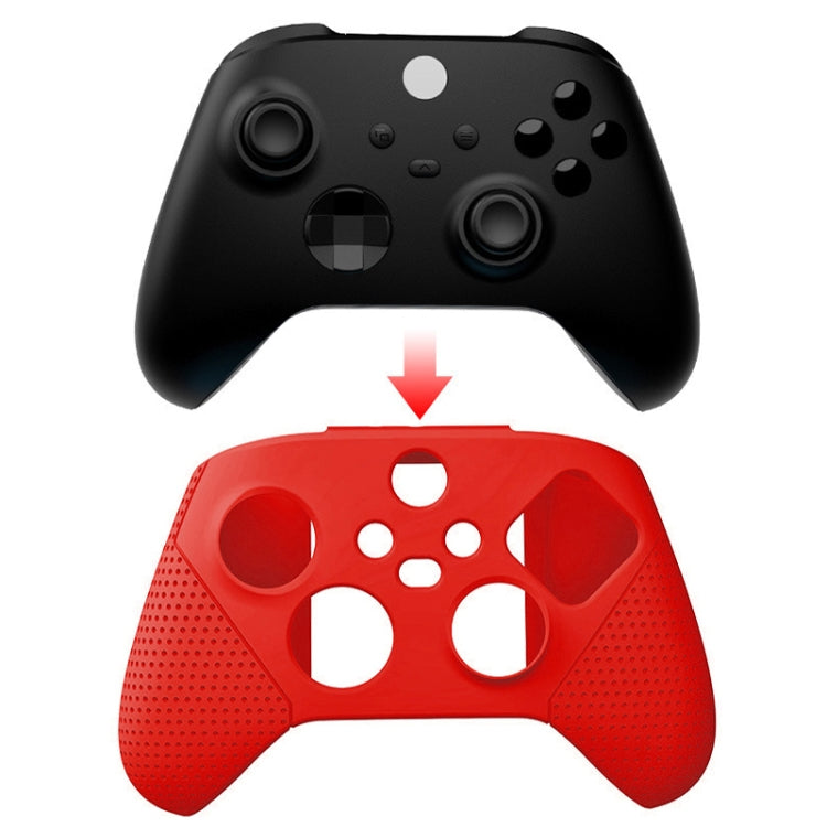 DOBE TYX-0626 Anti-slip Silicone Handle Protective Cover For Xbox Series X(Red) - Cases by DOBE | Online Shopping South Africa | PMC Jewellery