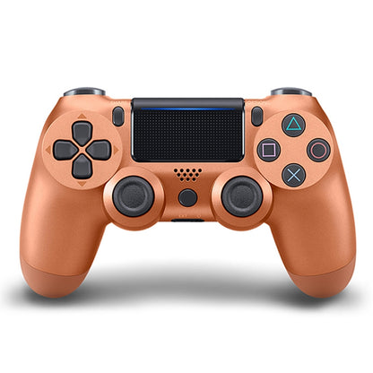 For PS4 Wireless Bluetooth Game Controller Gamepad with Light, EU Version(Bronze) - Gamepads by PMC Jewellery | Online Shopping South Africa | PMC Jewellery