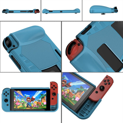 TPU Soft Protective Shell Drop Resistance for Nintendo Switch(Blue) - Cases by PMC Jewellery | Online Shopping South Africa | PMC Jewellery