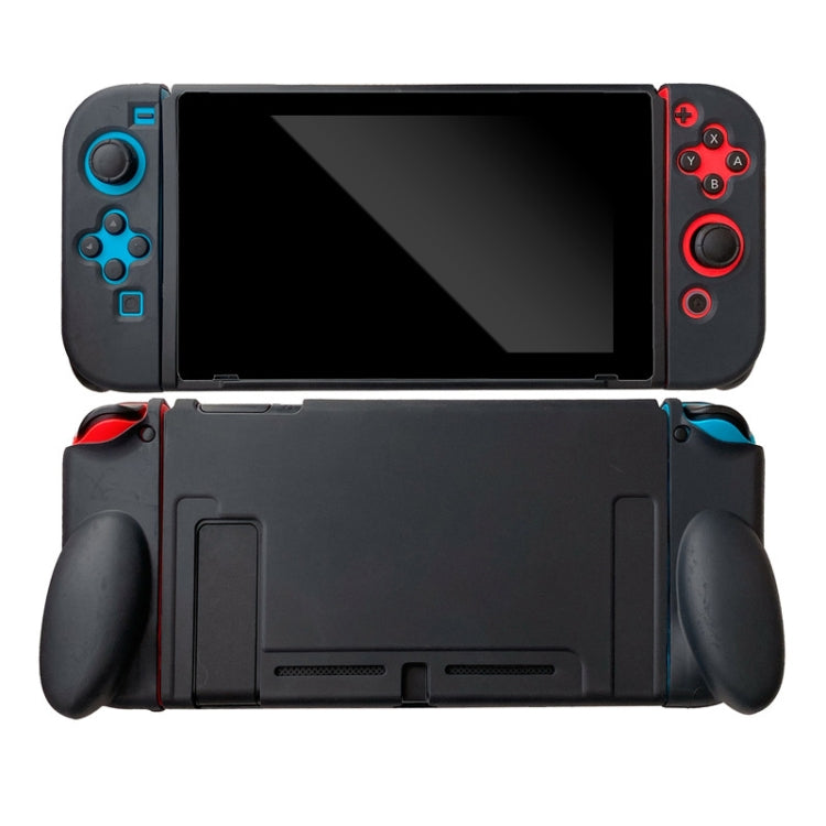 For Nintendo Switch Pure Color Shockproof TPU Case(Black) - Cases by PMC TechLife | Online Shopping South Africa | PMC TechLife