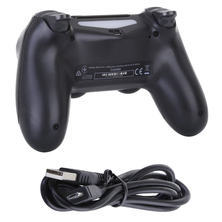 Wireless Bluetooth Snowflake Button Game Controller for Sony PS4(Black) - Gamepads by PMC TechLife | Online Shopping South Africa | PMC TechLife