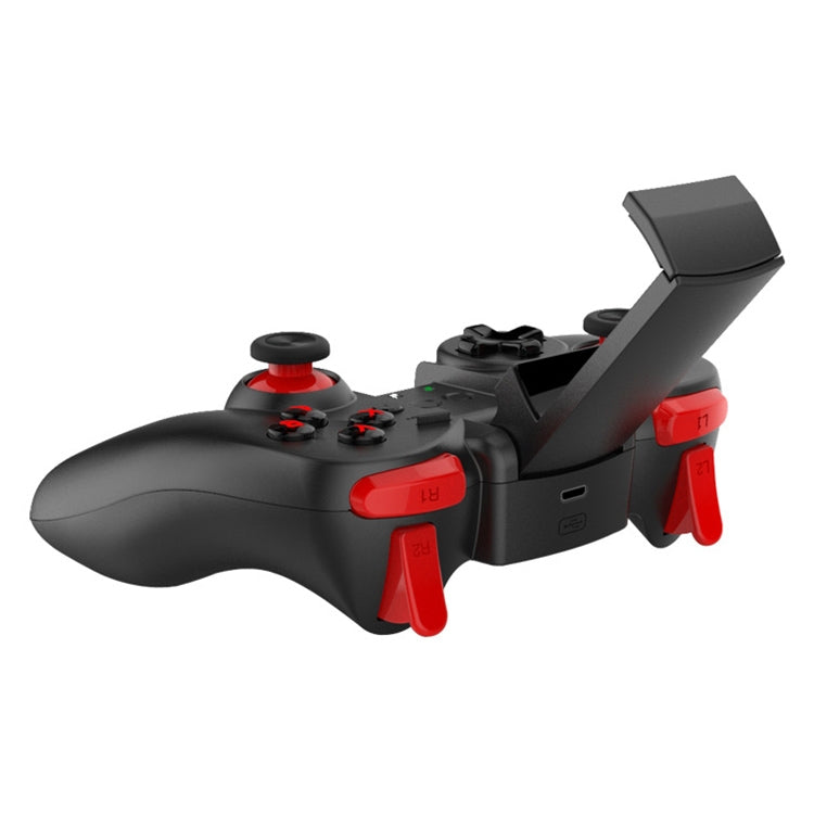 MB-838(X5Plus) Bluetooth 4.0 + 2.4G Wireless Dual-mode Gamepad with Retractable Bracket, Support Android / IOS Direct Connection and Direct Play - Controller Gamepad by PMC TechLife | Online Shopping South Africa | PMC TechLife