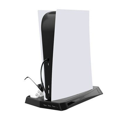 KJH P5-010 Vertical Charging Stand With Cooling Fan For PS5 De / UHD - Charger & Power by PMC Jewellery | Online Shopping South Africa | PMC Jewellery