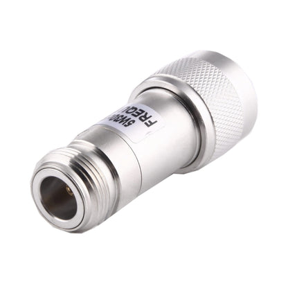 5W 20dBi N Female to N Male DC-13GHz Frequency Gain Attenuator(Silver) - Connectors by PMC Jewellery | Online Shopping South Africa | PMC Jewellery