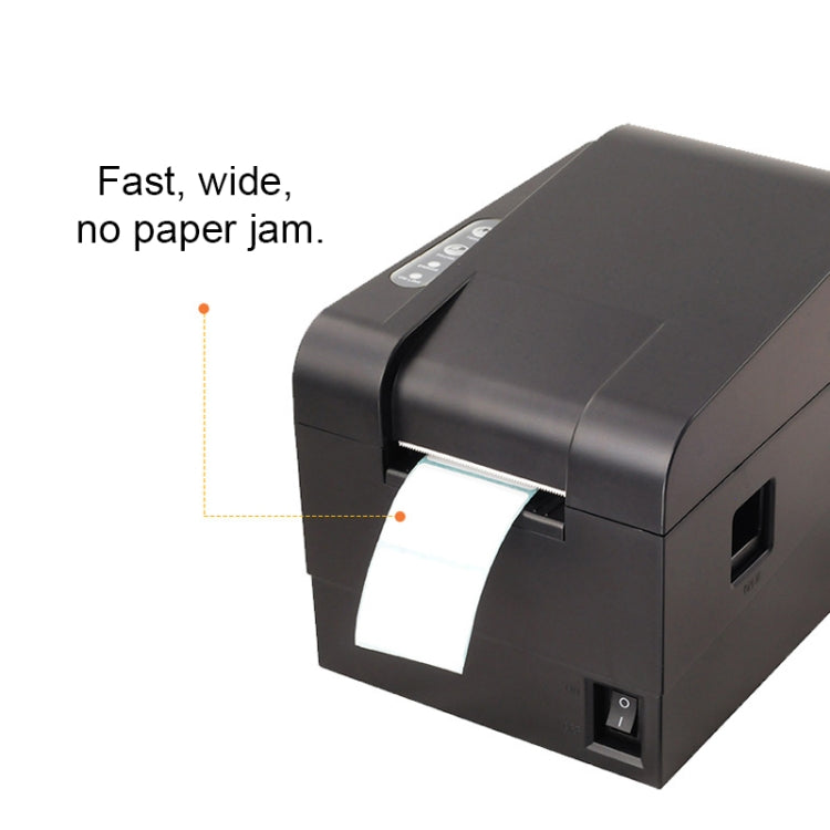 Xprinter XP-235B USB Port Thermal Automatic Calibration Barcode Printer - free shipping - PMC TechLife - Order now!