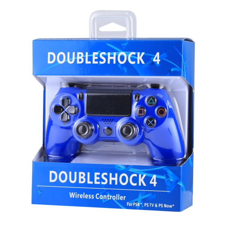 Doubleshock Wireless Game Controller for Sony PS4(Blue) - Gamepads by PMC Jewellery | Online Shopping South Africa | PMC Jewellery