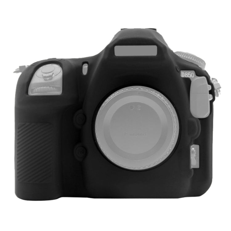 PULUZ Soft Silicone Protective Case for Nikon D850(Black) - Protective Case by PULUZ | Online Shopping South Africa | PMC TechLife | Buy Now Pay Later Mobicred
