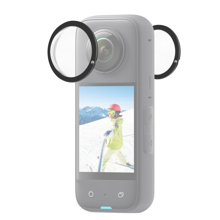 For Insta360 X3 PULUZ Lens Guard PC Protective Cover(Black) - free shipping - PMC TechLife - Order now!